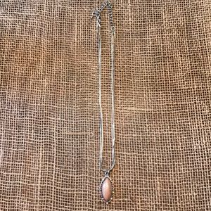 Jewelry - Unique Tan Stone Necklace Jewelry - Unique Tan Stone Necklace